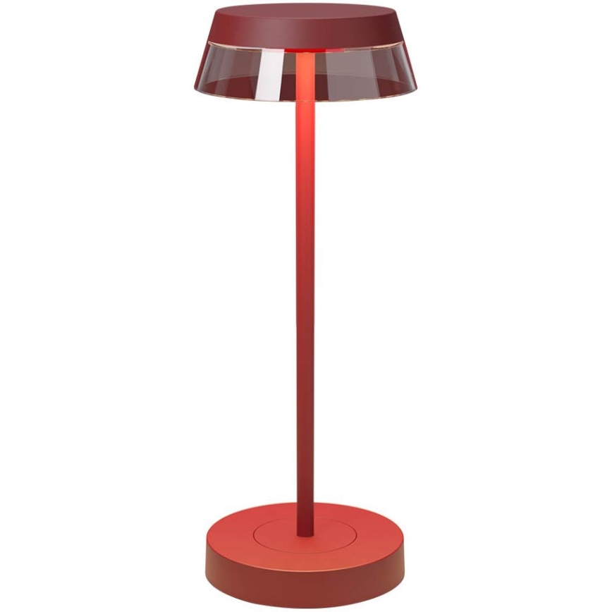 Redo 90311 - LED dimmbare Touch-Tischlampe ILUNA LED/2,5W/5V 2700-3000K 3000 mAh IP65 rot