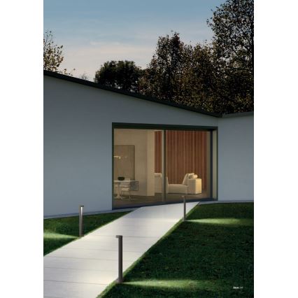 Redo 90365 - LED-Außenleuchte ZEUS LED/11,5W/230V 3000K 75 cm IP54 Anthrazit