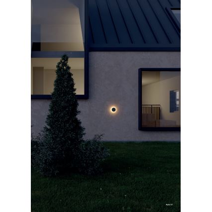 Redo 90369 - LED Außen-Wandleuchte AURA LED/8W/230V 3000K IP65 Anthrazit