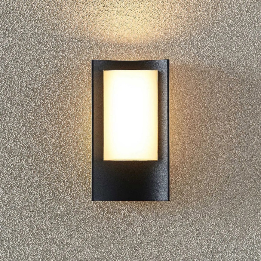 Redo 90483 - LED-Wandleuchte für den Außenbereich WARP LED/8W/230V 3000K IP44 anthrazit