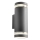 Redo 90518 - Outdoor-Wandleuchte CARGO 2xGU10/28W/230V IP54 anthrazit