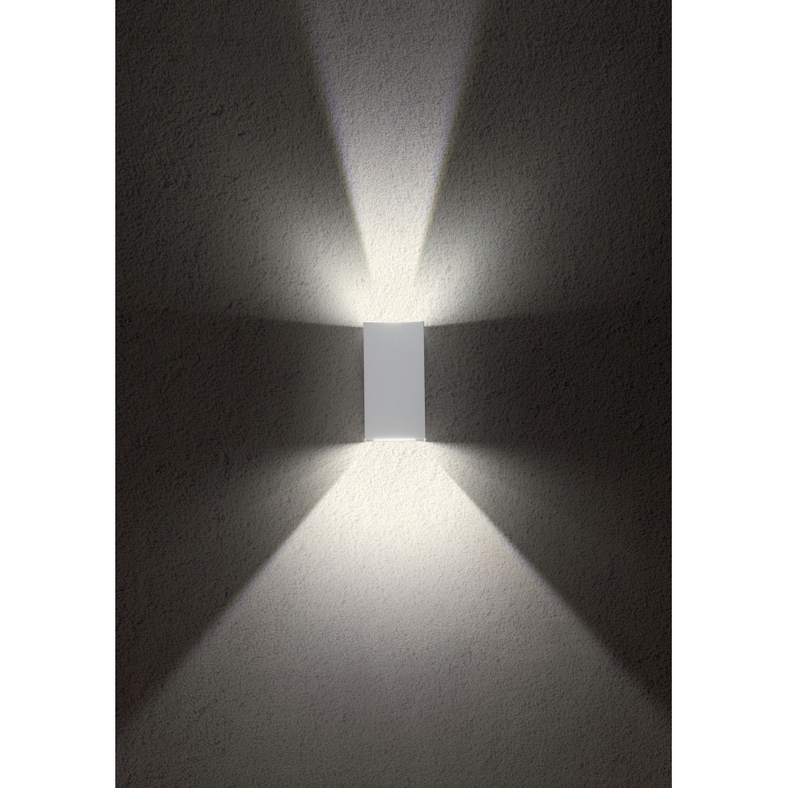 Redo 90552 - LED-Außenwandleuchte VARY 2xLED/10W/230V 3000K IP54 weiß