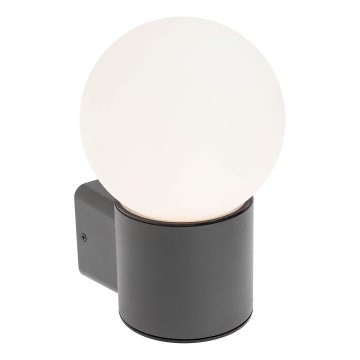 Redo 90640 - Outdoor-Wandleuchte BULK 1xE27/28W/230V IP44 anthrazit