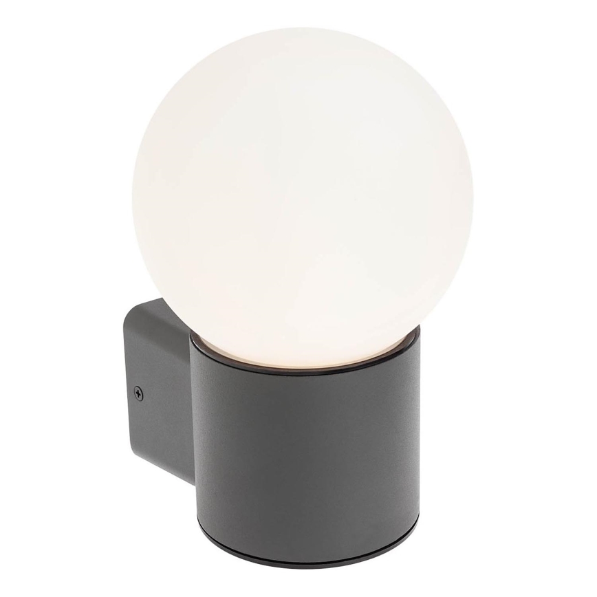 Redo 90640 - Outdoor-Wandleuchte BULK 1xE27/28W/230V IP44 anthrazit