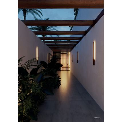 Redo 90870 - LED-Außenwandleuchte REFLEXA LED/6W/230V 3000K CRI 90 IP54 Anthrazit