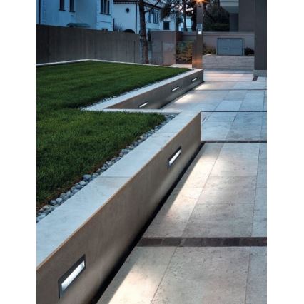 Redo 9091 - LED-Outdoor-Treppenbeleuchtung IGOR LED/6W/230V 3000K IP54 weiß