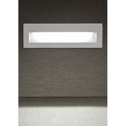 Redo 9091 - LED-Outdoor-Treppenbeleuchtung IGOR LED/6W/230V 3000K IP54 weiß