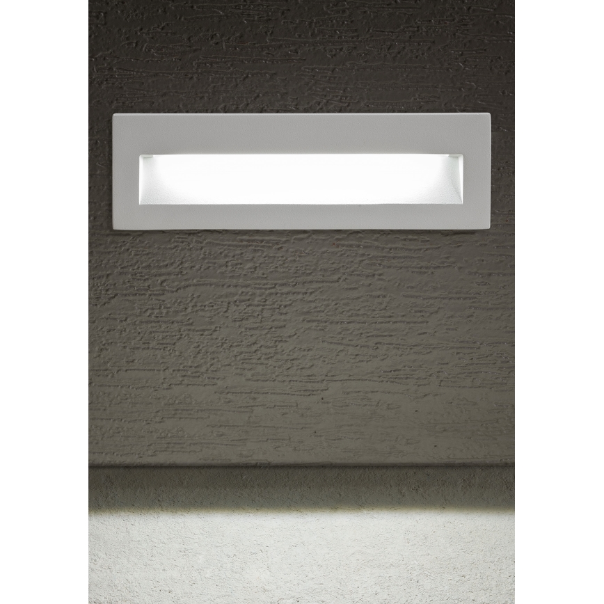 Redo 9091 - LED-Outdoor-Treppenbeleuchtung IGOR LED/6W/230V 3000K IP54 weiß