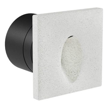 Redo 91199 - LED-Außen-Orientierungsleuchte BAST LED/2,5W/230V 3000K CRI 90 IP65 grau