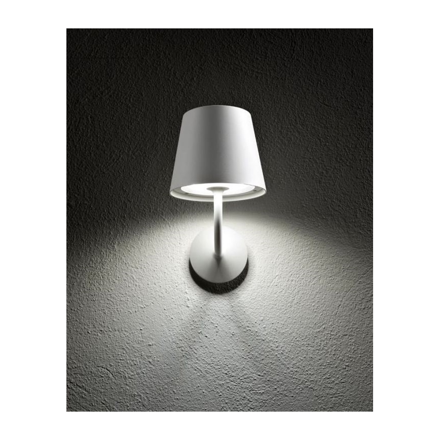 Redo 9124 - LED-Outdoor-Wandleuchte GIORGIO LED/7W/230V IP65 weiß