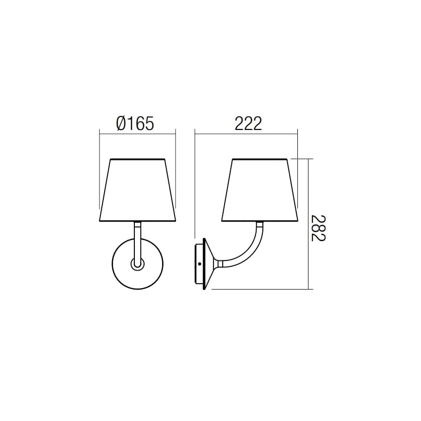 Redo 9124 - LED-Outdoor-Wandleuchte GIORGIO LED/7W/230V IP65 weiß