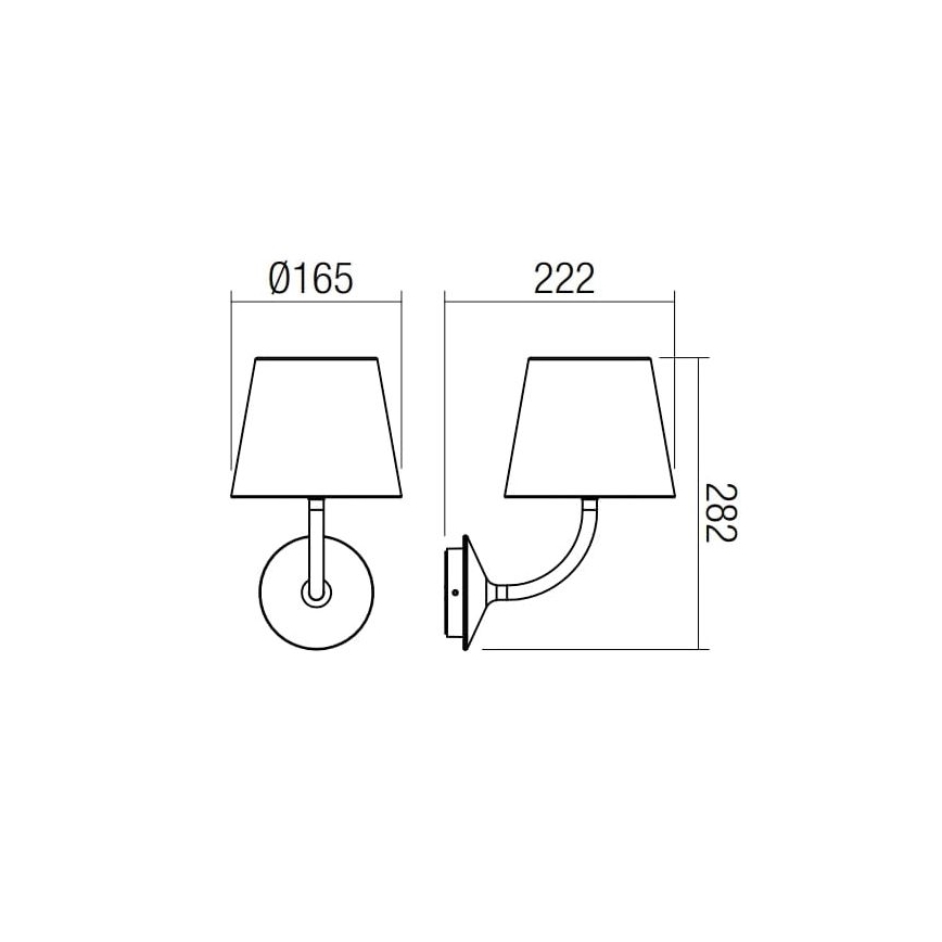 Redo 9125 - LED-Outdoor-Wandleuchte GIORGIO LED/7W/230V IP65 schwarz