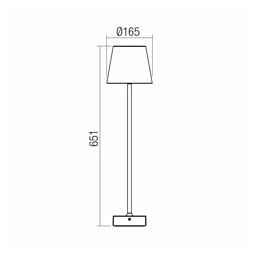 Redo 9126 - LED-Außenleuchte GIORGIO LED/7W/230V IP65 weiß