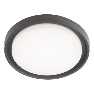 Redo 9184 - LED-Außen-Deckenleuchte BEZEL LED/30W/230V Ø 34 cm IP54 anthrazit