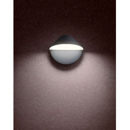 Redo 9496 - Outdoor-LED-Wandleuchte PACMAN LED/8W/230V IP44 anthrazit