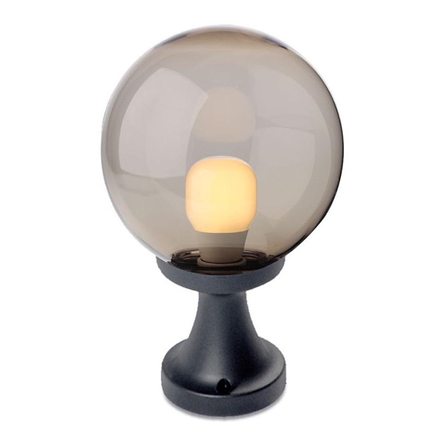 Redo 9774 - Außenleuchte SFERA 1xE27/42W/230V IP44 25x38 cm braun
