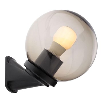 Redo 9872 - Außenwandleuchte SFERA 1xE27/42W/230V IP44 braun