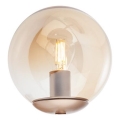 Redo A01-2943 - Ersatz-Lampenschirm für Lampe und Kronleuchter MUNDI, Ø 15 cm, rauchfarben
