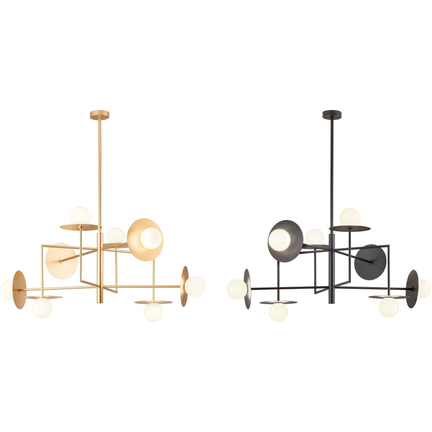 Redo UN1696_1 - Ersatzlampenschirm für Hängeleuchte und Lampe PLATO d 10 cm weiß