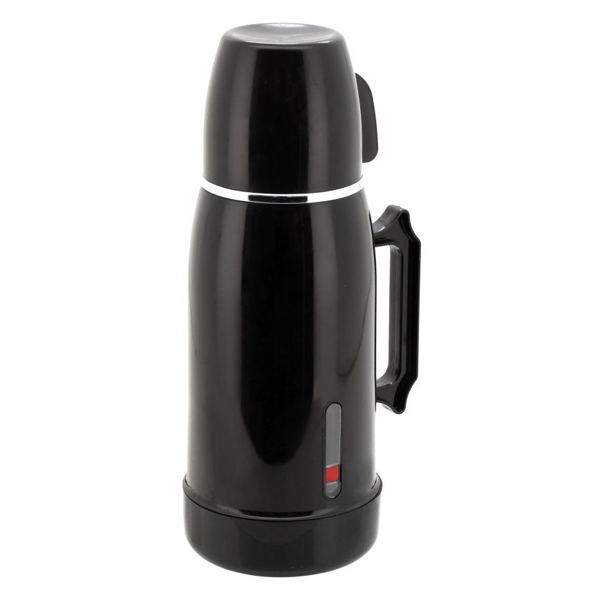 Reise-Wasserkocher/Thermoskanne 1 l 150W/12V schwarz