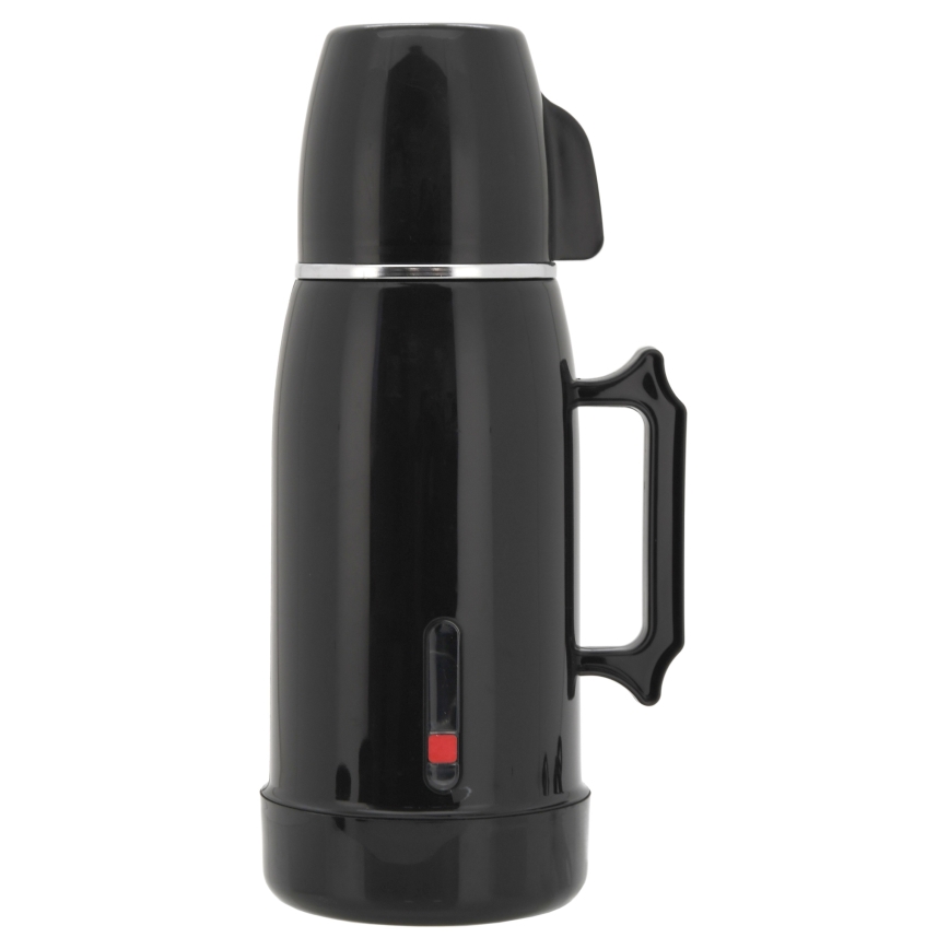 Reise-Wasserkocher/Thermoskanne 1 l 150W/12V schwarz