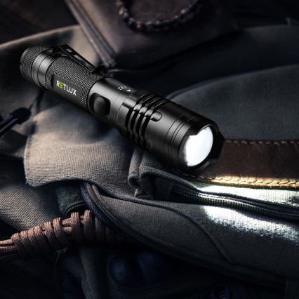 Aufladbare LED-Aluminium-Taschenlampe mit Powerbank-Funktion LED/2000 mAh 1000 lm IP22