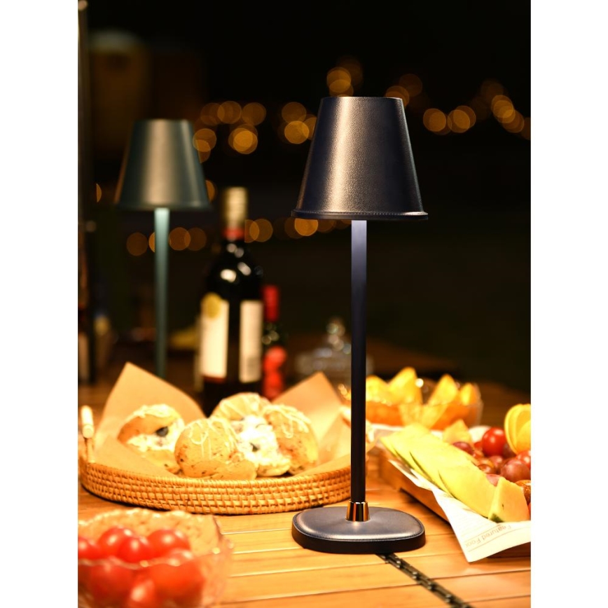 Dimm- und aufladbare LED-Tischleuchte LED/3W/1800 mAh dunkelblau