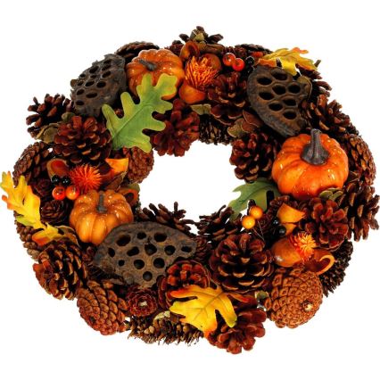 Herbstkranz HALLOWEEN d 35 cm