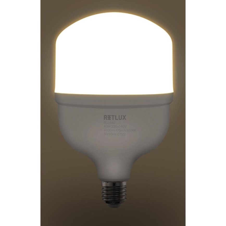LED-Lampe T120 E27/40W/230V 3000K