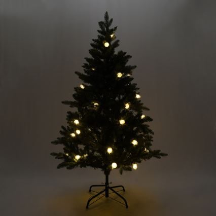 LED-Weihnachts-Lichterkette für den Außenbereich 80 LEDs / 25 m IP44 warmweiß