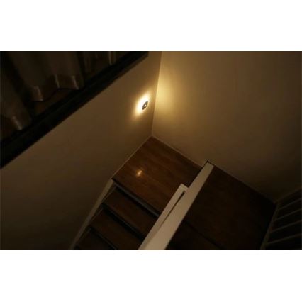 LED-Nachtlicht mit Sensor LED/0,45W/3xAAA 3000K weiß