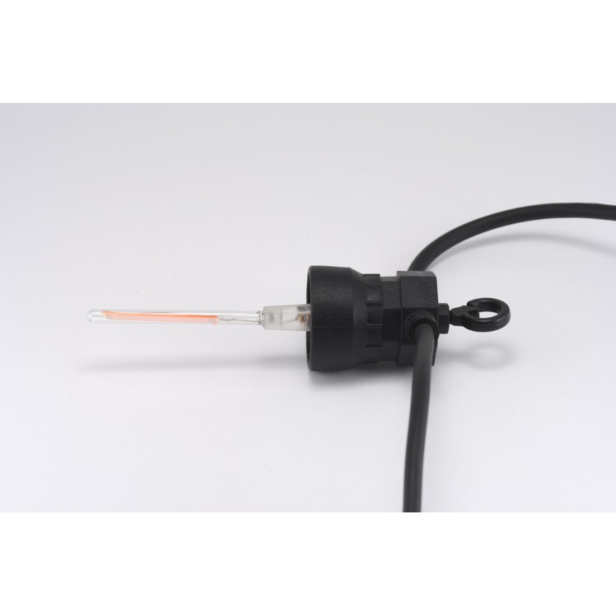 LED Outdoor Deko-Kette 10xA60 7,5m IP44 multicolor