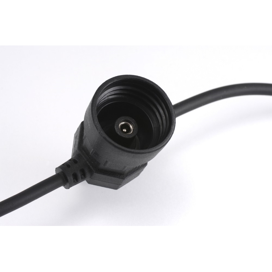 LED Outdoor Deko-Kette 10xA60 7,5m IP44 multicolor