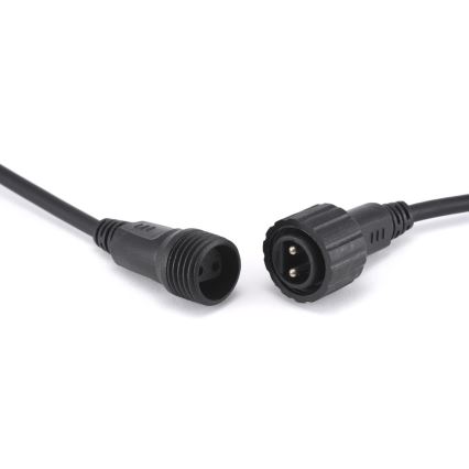 LED Outdoor Deko-Kette 10xA60 7,5m IP44 multicolor