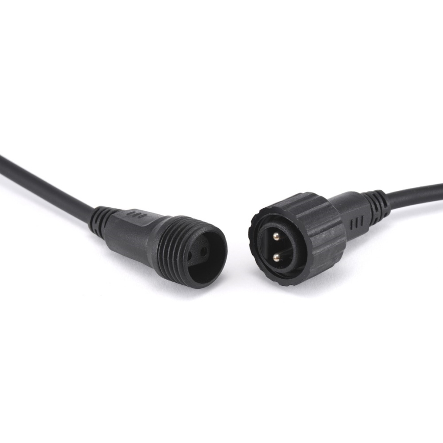 LED Outdoor Deko-Kette 10xA60 7,5m IP44 multicolor