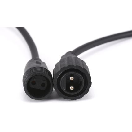 LED Outdoor Deko-Kette 10xA60 7,5m IP44 multicolor