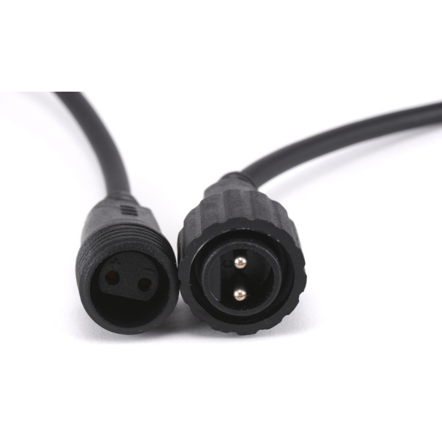 LED Outdoor Deko-Kette 10xA60 7,5m IP44 multicolor