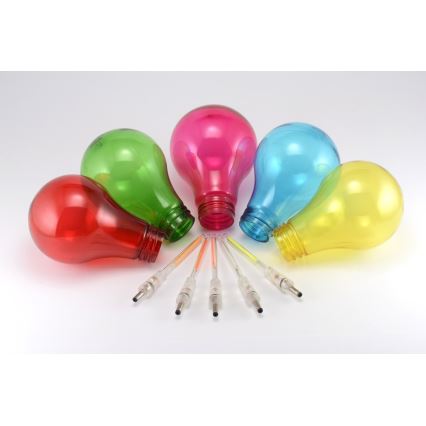 LED Outdoor Deko-Kette 10xA60 7,5m IP44 multicolor