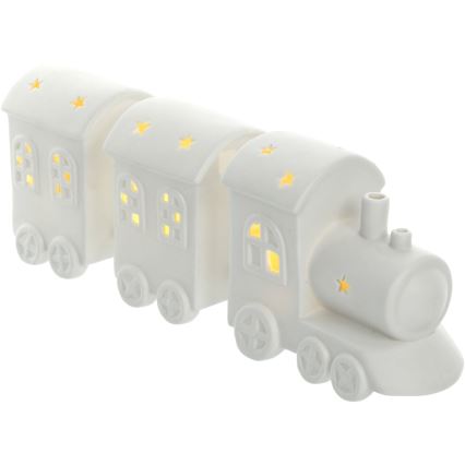 LED-Porzellan-Dekoration LED/3xLR44 Zug
