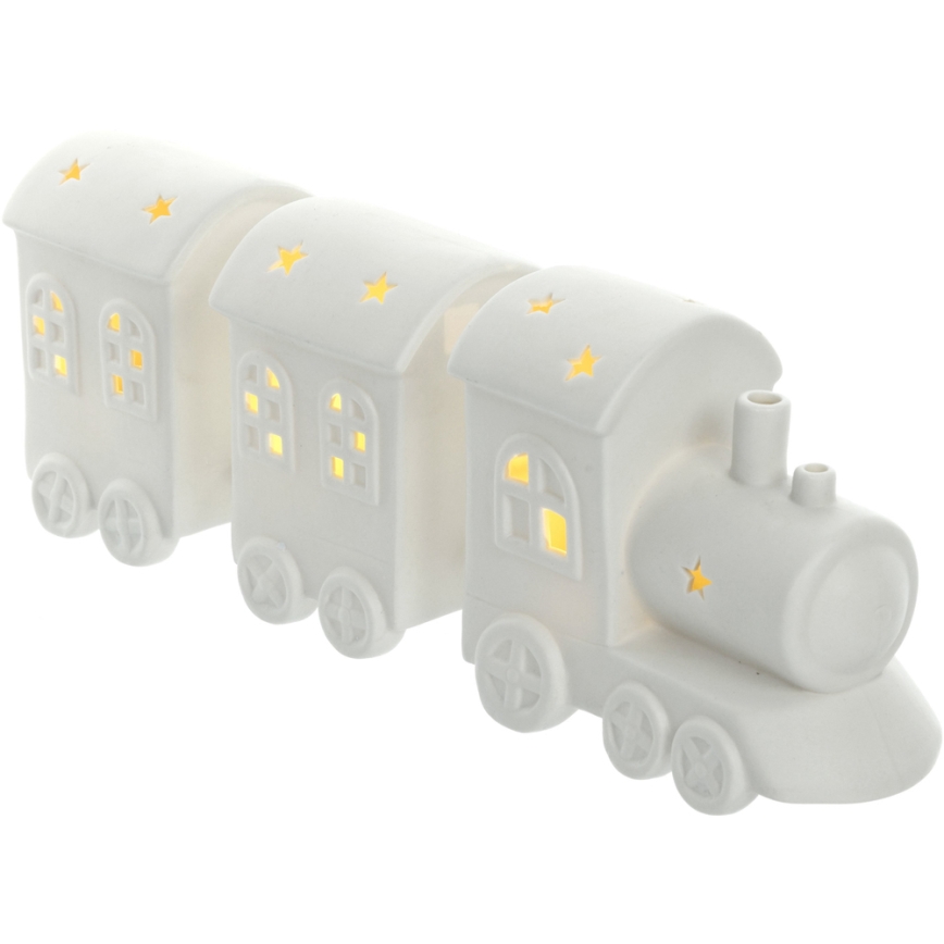 LED-Porzellan-Dekoration LED/3xLR44 Zug