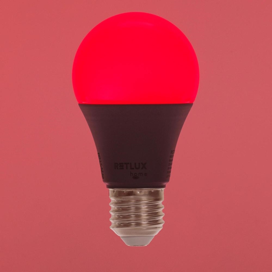 LED RGBW Dimmbar Glühbirne A60 E27/9W/230V 2700-6500K Wi-Fi Tuya