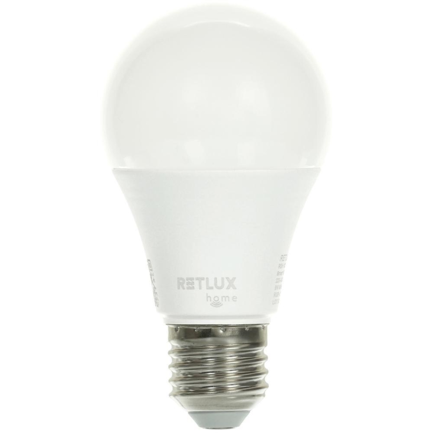 LED RGBW Dimmbar Glühbirne A60 E27/9W/230V 2700-6500K Wi-Fi Tuya