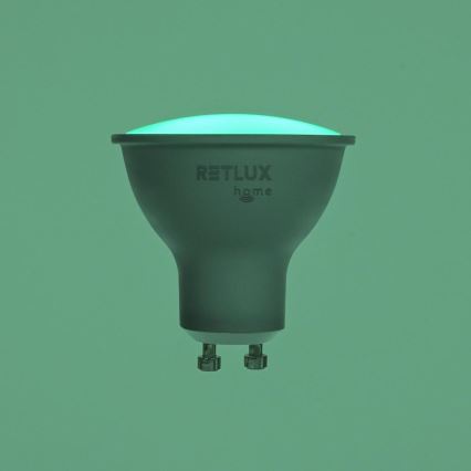 LED RGBW Dimmable Lampe MR16 GU10/4,5W/230V 2700-6500K Wi-Fi Tuya