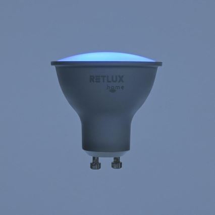 LED RGBW Dimmable Lampe MR16 GU10/4,5W/230V 2700-6500K Wi-Fi Tuya