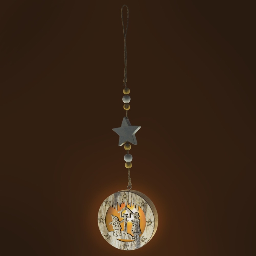 LED-Weihnachtsdekoration 1xLED/2xCR2032 warmweiß