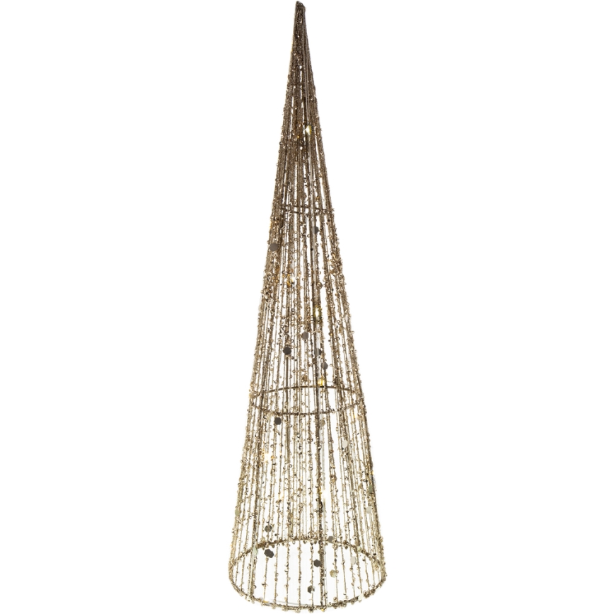 LED Weihnachtsdekoration LED/2xAA 50 cm Kegel
