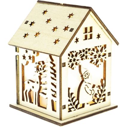 LED Weihnachtsdekoration LED/2xLR44 warmweiß