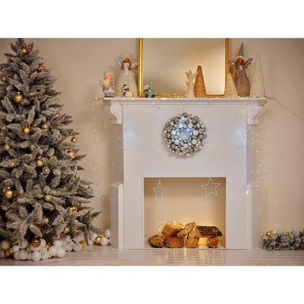 LED-Weihnachtsdekoration LED/2xLR44/warmweiβ Engel