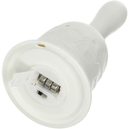 LED-Weihnachtsdekoration LED/2xLR44/warmweiβ Glocke