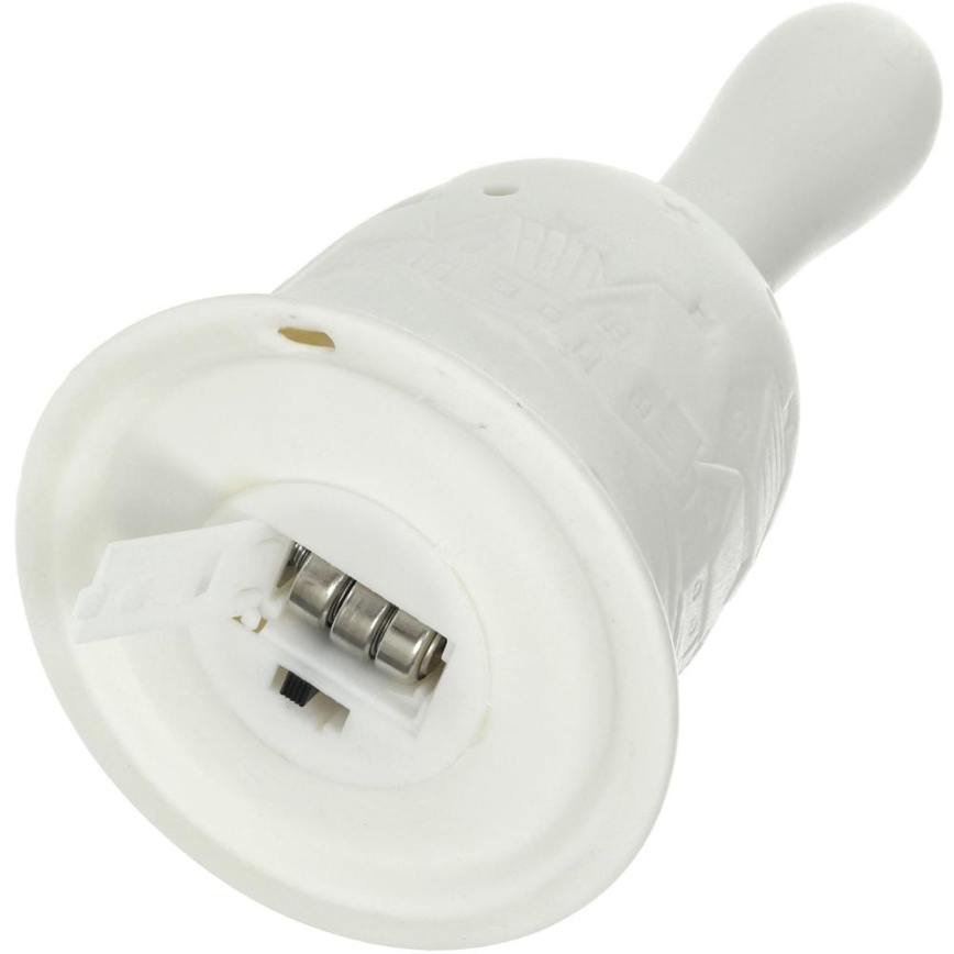 LED-Weihnachtsdekoration LED/2xLR44/warmweiβ Glocke
